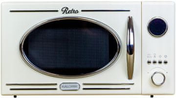 Kalorik MIKROVALNA PEĆNICA ROŠTILJ MIKROVALNA PEĆNICA RETRO 1150W 20L VRHNJE MIKROVALNA PEĆNICA