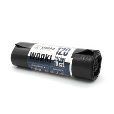 Vreće za otpad 120l crne LDPE, 10 kom. Vreće za otpad 120l plave LDPE, 10 kom.