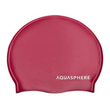 Aqua Sphere Aqua Sphere MP čepak za plivanje od silikona, Plain cap gear adult, SA212EU2209, boja sherry red