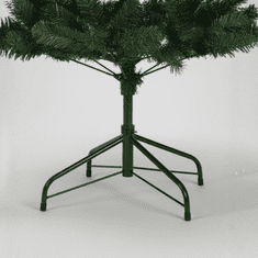 Umjetna božićna jelka zelena xxl velika 220 cm x 120 cm smreka+ stalak [CHOINKA4]