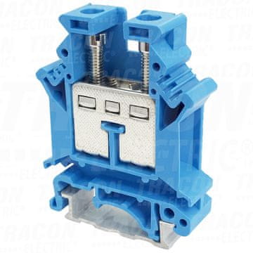 Tracon Electric Vijčani neutralni priključak za sabirnicu, plavi 2,5-16 mm2, 800 VAC, 101 A ZUG