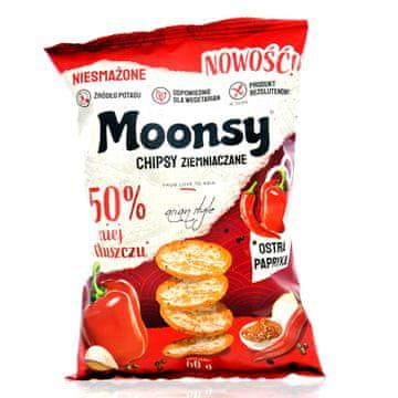 Mo čips od krumpira s ljutom papričicom na azijski način - 50% manje masnoće, nije pržen