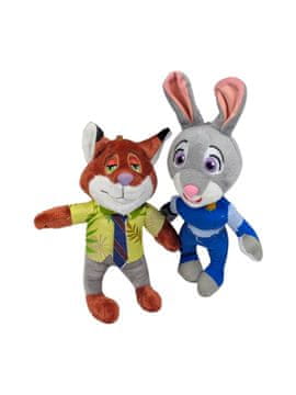 Plišana maskota privjesak Zootopia - Judy Hops ili Nick Wilde - 20 cm