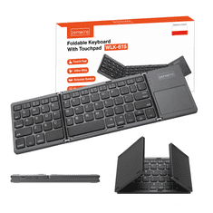 ZENWIRE Bežična sklopiva tipkovnica Bluetooth 5.0 za tablet, tiha, SLIM, Zenwire WLK-615