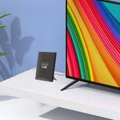 ZENWIRE Antena za zemaljsku televiziju DVB-T2 HEVC 2u1 vanjska unutarnja 4K HDAT80