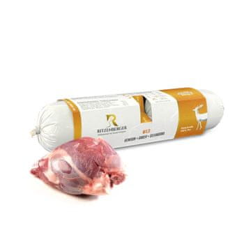 BE Divljač | Dvostruke rolice (2x400g) | Čisto meso | mokra hrana za pse |