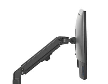 HD+ Zidni nosač za monitor, jedna ruka, zidni nosač, crni, SolidHand-AW01