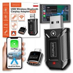 ZENWIRE Mini adapter CarPlay Android Auto bežični CarLink audio USB USB-C 10m Zenwire M30