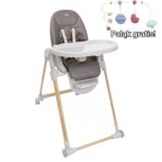 Chicco POLLY Armonia skandinavska hranilica s funkcijom ljuljačke + gratis zaštitnik