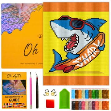 Okvir za dijamantni vez za djecu s mozaikom za dijamantni vez 20x30 cm