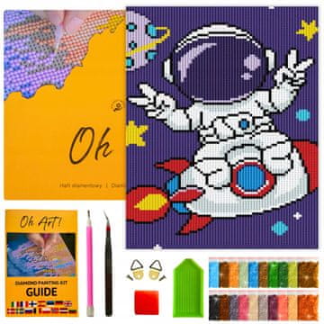 Okvir za dijamantni vez za djecu s mozaikom za dijamantni vez 20x30 cm