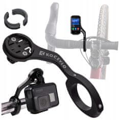 Mona Univerzalni nosač na bicikl za GARMIN CYCPLUS IGPSPORT brojač, baterijsku lampu i Go Pro