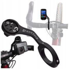 Mona Univerzalni nosač na bicikl za GARMIN CYCPLUS IGPSPORT brojač, baterijsku lampu i Go Pro