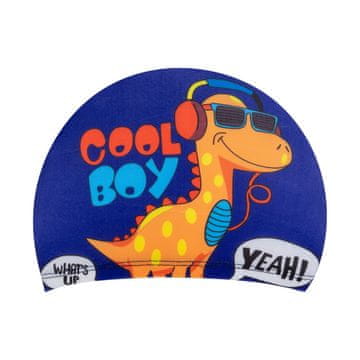 Aqua-Sport Aqua-Sport čepica za plivanje junior polyester print cool boy plava AS8634