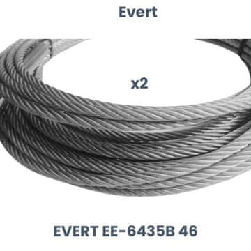 AXZ s.r.o. Zamjena za Evert: Evert EE-6435B 46 Komplet čeličnih sajli za dizanje s četiri stupa