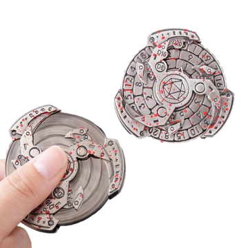 RGFK RPG kockice Metal Spinner Dark Future RPG kockice 6 u 1 K4 K6 K8 K10 K12 K20