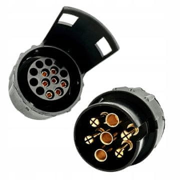 Adapter 7/13 pin prijelaznica, utičnica kuke, redukcija za prikolicu