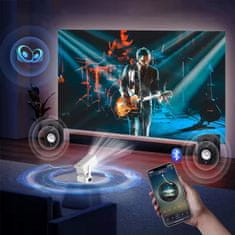 ZENWIRE Mini prijenosni projektor Android 13 WiFi 360 Full HD 4K za telefon Zenwire IMC360