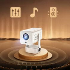 ZENWIRE Mini prijenosni projektor Android 13 WiFi 360 Full HD 4K za telefon Zenwire IMC360