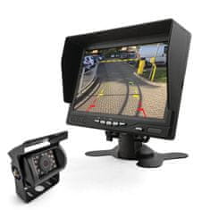 Kamera za vožnju unatrag za monitore s ožičenjem, metalni kamion, autobus, fiksne linije 12/24V
