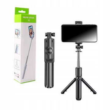 DRŽAČ ZA SELFIE R1 TELEFON, TRONOŽAC + BLUETOOTH DALJINSKI UPRAVLJAČ