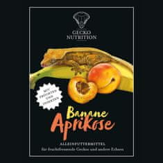 Gecko Nutrition Banana Apricot - hrana za gekone: Crested gecko, Felsuma 50g