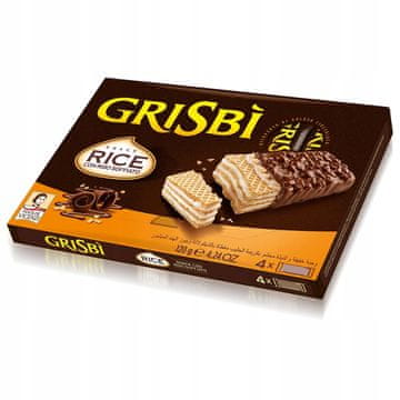 Grisbi vafli s rižom i čokoladnim preljevom Matilde Vicenzi 120g