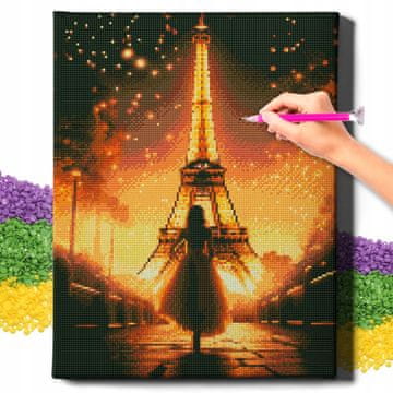 DIJAMANTNA SLIKA 5D s OKVIROM Dijamantni vez Veliki mozaik 40x50 cm