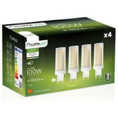 LUMILED 4x G9 LED kapsulna žarulja 12W = 100W 1152lm 4000K Neutralna 360° osvjetljenje