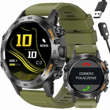 Gravity GT9-12 MUŠKI PAMETNI SAT - POZIVI, MJERAČ KRVNOG TLAKA (sg021l)