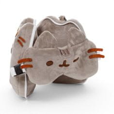 Puckator PKCUSH434 Pusheen jastuk za putovanje u obliku naočala i maska za oči