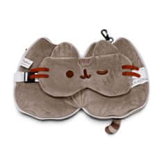 Puckator PKCUSH434 Pusheen jastuk za putovanje u obliku naočala i maska za oči