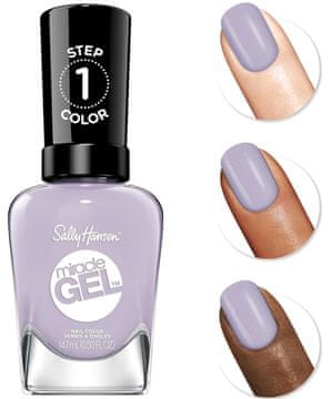 Sally Hansen Miracle Gel lak za lice bez UV lampe Chill In The Heir 608