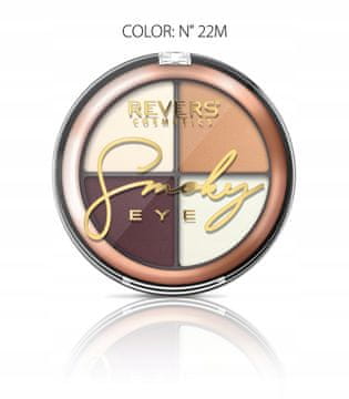 REVERS Paleta sjenila revers smoky eye 22m - 9 boja, postojana pigmentacija