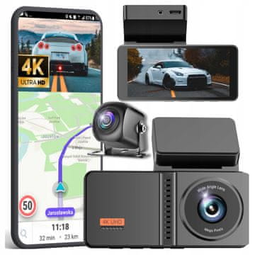 Save AUTO KAMERA VIDEO SNIMAČ KAMERA ZA STRANJI HOOD VIDEO SNIMAČ 4K 2K