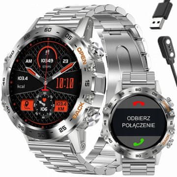 Gravity GT9-3 MUŠKI PAMETNI SAT - POZIVI, MJERAČ KRVNOG TLAKA (sg021c)
