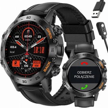 Gravity GT9-5 MUŠKI PAMETNI SAT - POZIVI, MJERAČ KRVNOG TLAKA (sg021e)
