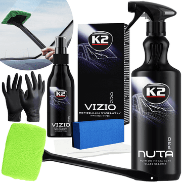 K2 PRO nevidljivi brisač + K2 note + perač ZA čišćenje prozora automobila