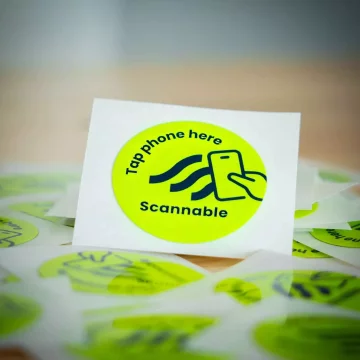 NFC oznaka za skeniranje naljepnice za kacigu NFC oznaka (1 kom.)