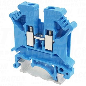 Tracon Electric Vijčani neutralni priključak za sabirnicu, plavi 0,2-4 mm2, 41 A ZUG