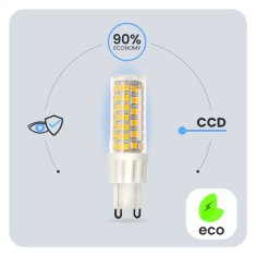 LUMILED 4x G9 LED kapsulna žarulja 10W = 75W 970lm 3000K Topla svjetlost 360°