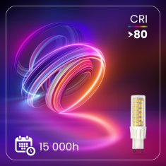 LUMILED 4x G9 LED kapsulna žarulja 10W = 75W 970lm 3000K Topla svjetlost 360°