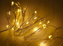 Žičana svjetla 50 LED šarenih žičanih girlanda na baterije za RGB dekoraciju 5M