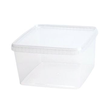 BraPlast posuda za uzgoj 19x19x12 cm s poklopcem - za tarantule i izopode