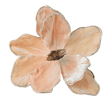 IN Cvijeće za božićno drvce - Šampanjska magnolija na vršku V 27 cm Fi 22 cm