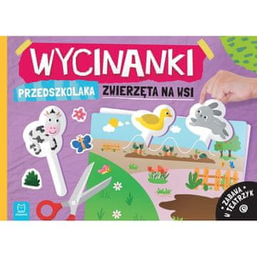 Wycinanki za predškolce ŽIVOTINJE NA SELU - igra u teatru, Aksjomat
