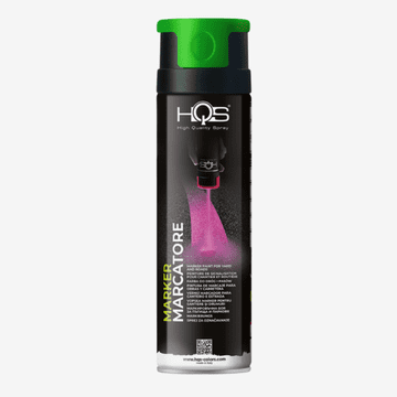HQ Neonsko zelena boja u spreju za označavanje cesta i građevinarstvo 500 ml