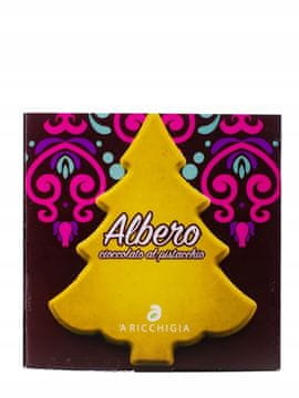 Božićno drvce od pistacija napravljeno od čokolade s pistacijama 100g Aricchigia od Bronte Christmas