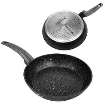 ZILNER Tava 22 cm s mramornim premazom i punim indukcijskim dnom ZL-562