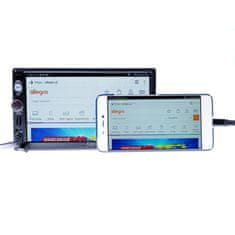 7" auto radio s Bluetoothom, GPS-om i PhoneLinkom - zaslon osjetljiv na dodir